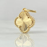 Dije Trebol 1.4gr / 1.7cm / Nac.Esp. Oro 18K