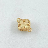 Herraje Trebol 0.9gr / 1.1cm / Nac.Esp Oro 18K ©
