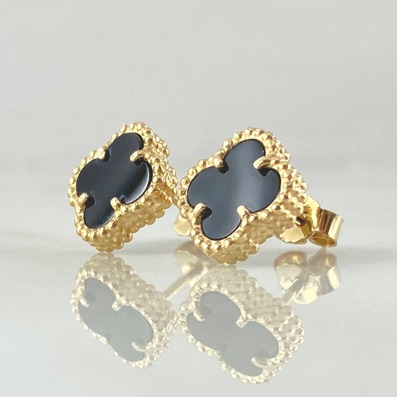 Topos Trebol 2.8gr / 1cm / Nac.Esp. Oro 18K -