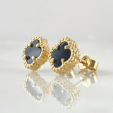 Topos Trebol Negro 2.05gr / Oro Amarillo Nac.Esp. 18K ©