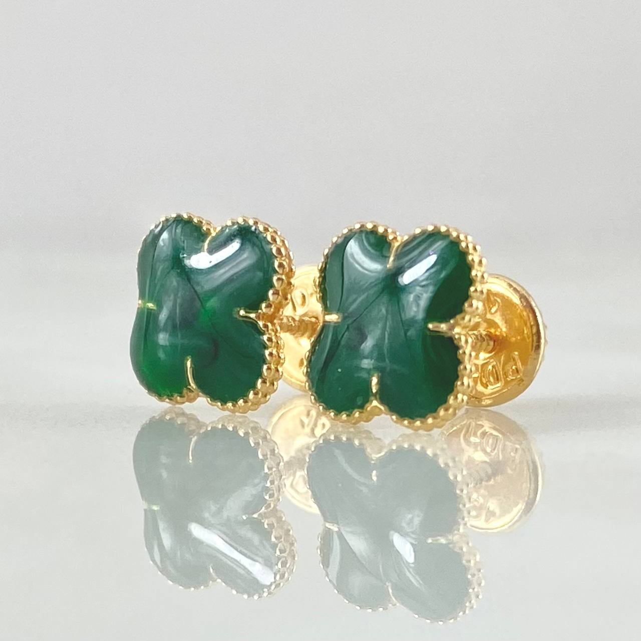 Topos Trebol 1.25gr / 8.3cm / Oro 18K -