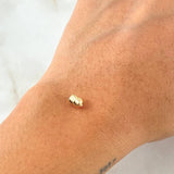 Herraje Cilindro Diamantado 0.15gr / Oro 18K ©