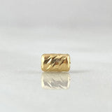 Herraje Cilindro Diamantado 0.1gr / Oro 18K ©