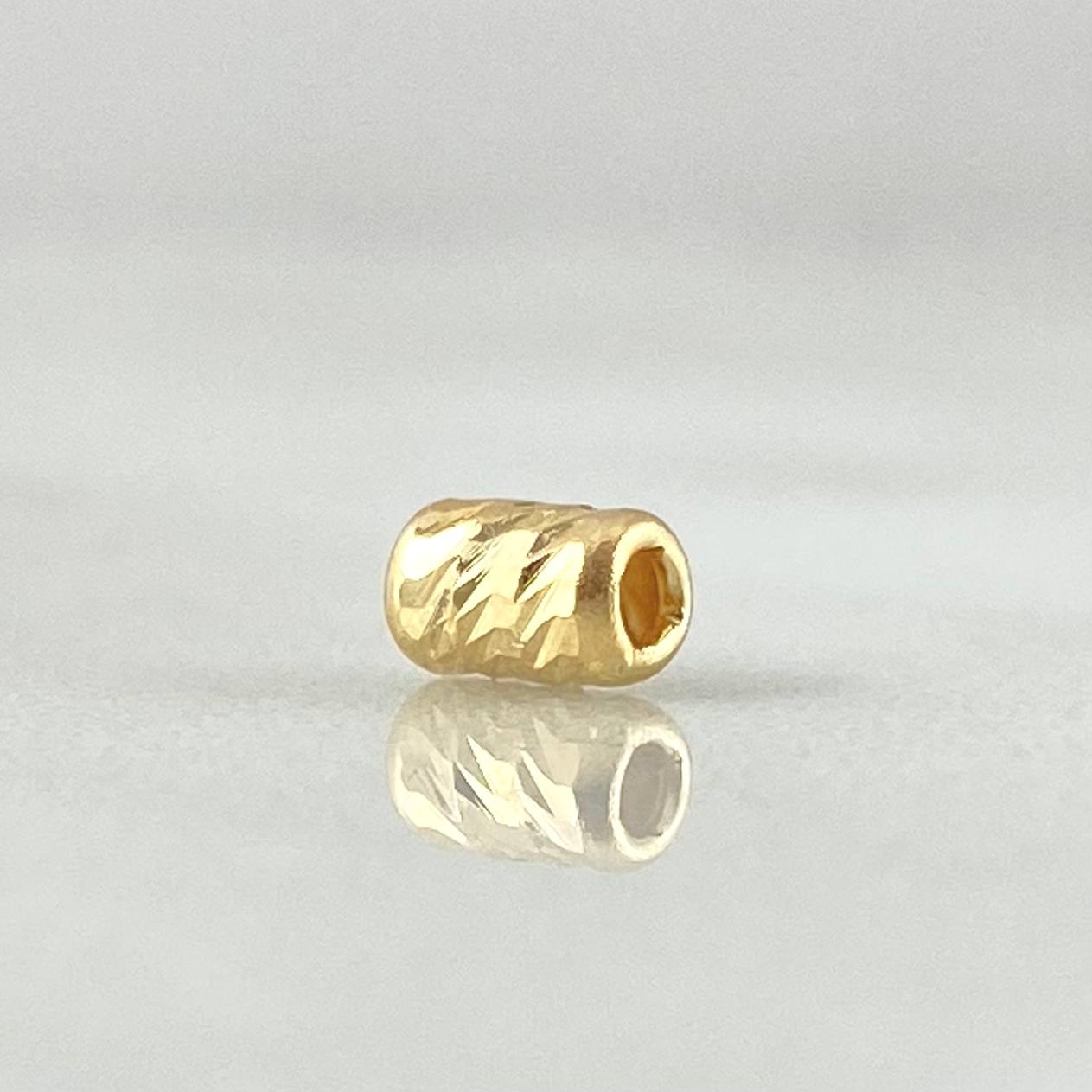 Herraje Cilindro Diamantado 0.1gr / Oro 18K ©