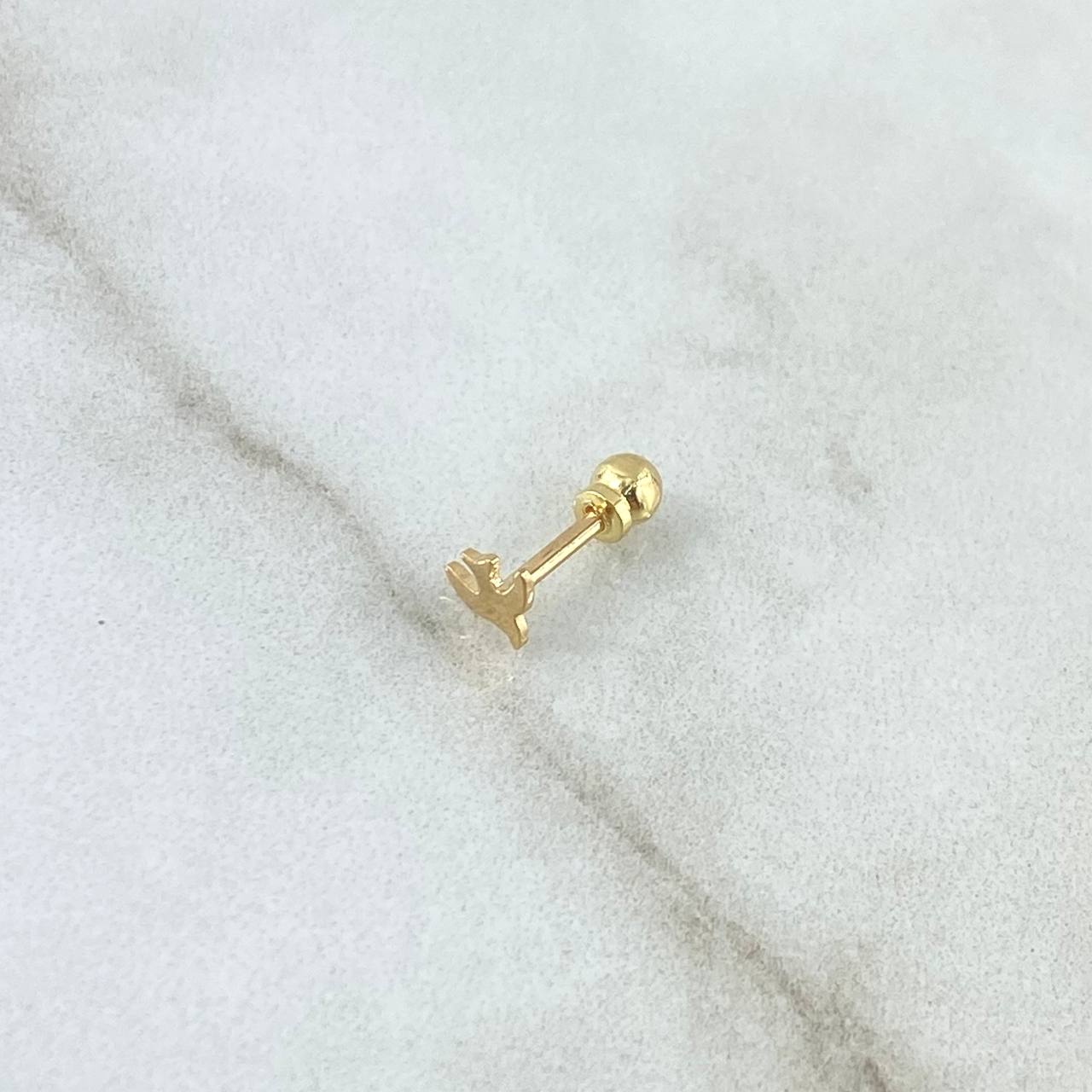 Piercing Ave 0.25gr / Nac.Esp.Oro 18K *