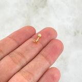 Piercing Ave 0.25gr / Nac.Esp.Oro 18K *