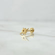 Piercing Estrella Cardenal 0.55gr / Nac.Esp.Oro 18K *