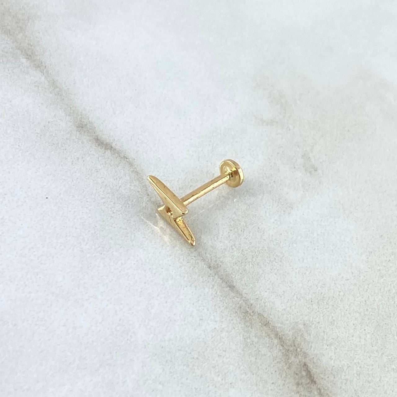 Piercing Rayo 0.5gr / Nac.Esp.Oro 18K *
