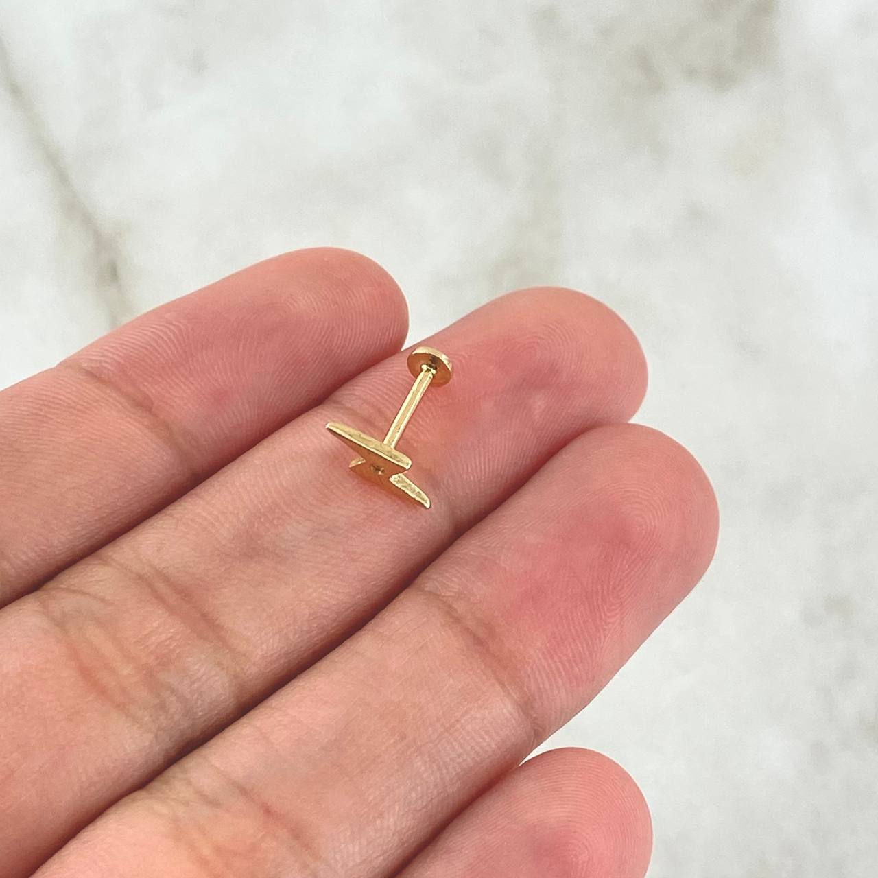 Piercing Rayo 0.5gr / Nac.Esp.Oro 18K *