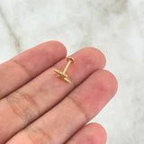 Piercing Rayo 0.5gr / Nac.Esp.Oro 18K *
