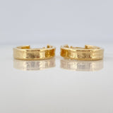 Candongas Tribal Ovaladas 2.6 g / 2.6 cm Oro Amarillo 18K