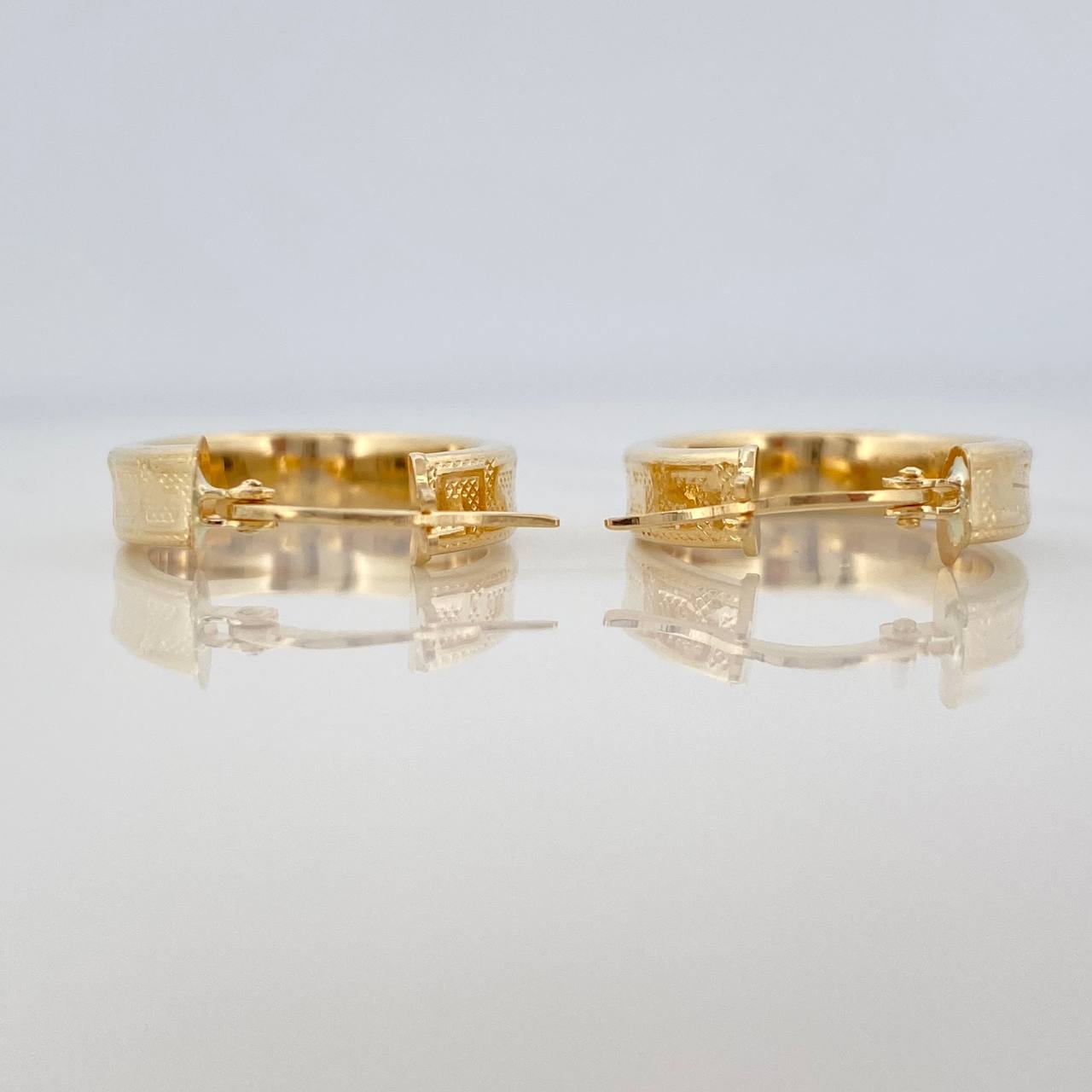 Candongas Tribal Ovaladas 2.6 g / 2.6 cm Oro Amarillo 18K