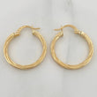 Candongas Osiris 1.65 g / 2.4 cm Oro Amarillo 18K