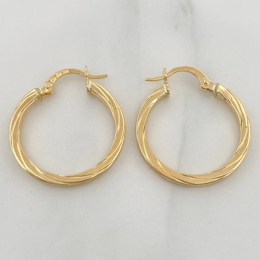 Candongas Osiris 1.65 g / 2.4 cm Oro Amarillo 18K
