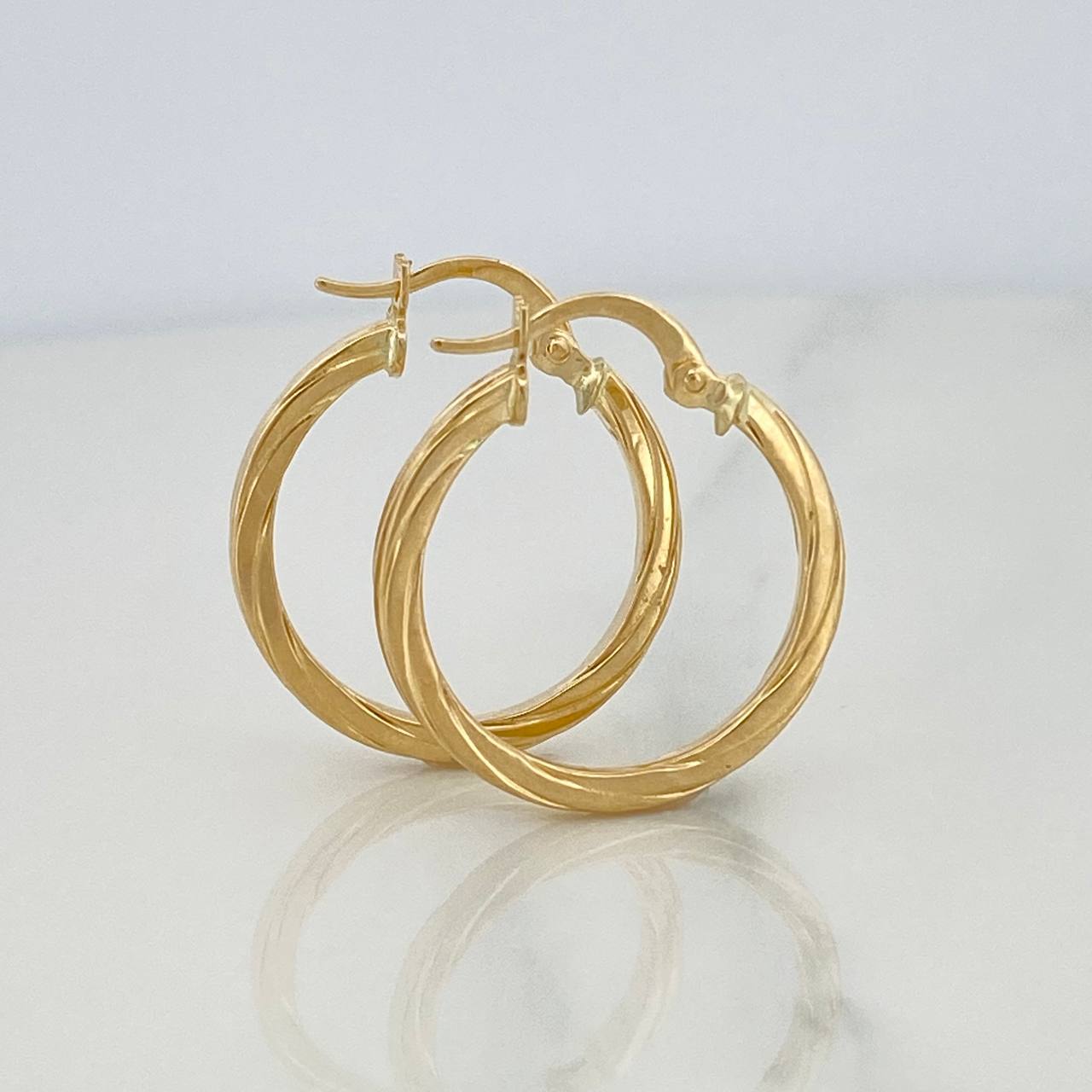 Candongas Osiris 1.65 g / 2.4 cm Oro Amarillo 18K