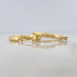 Candongas Cyrene 2.7 g / 2.7 cm Oro Amarillo 18K