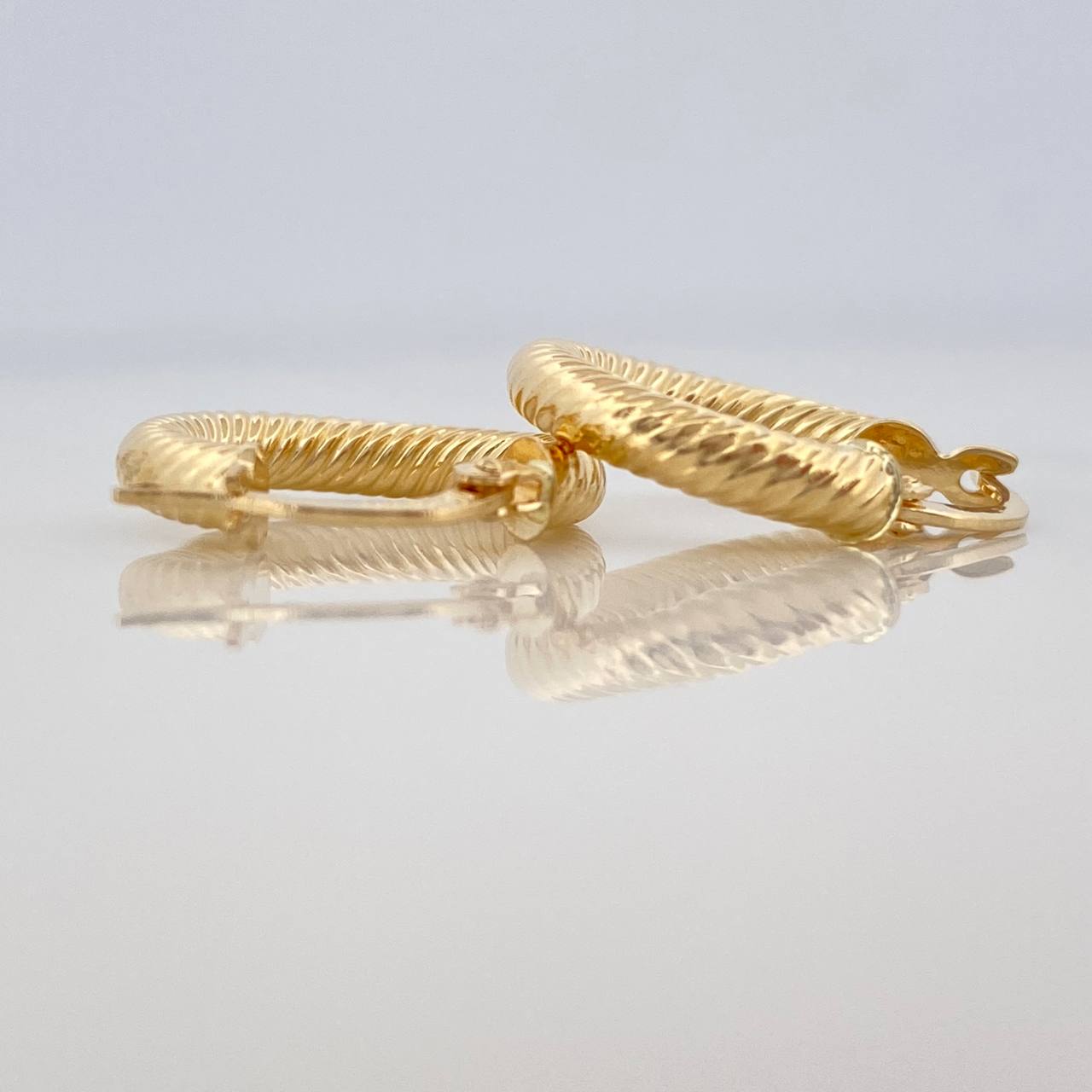 Candongas Zion 1.8 g / 2 cm Oro Amarillo 18K