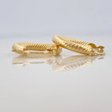 Candongas Zion 1.8 g / 2 cm Oro Amarillo 18K