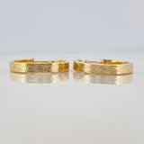 Candongas Tornillo Rombos 1.9 g / 2.2 cm Oro Amarillo 18K