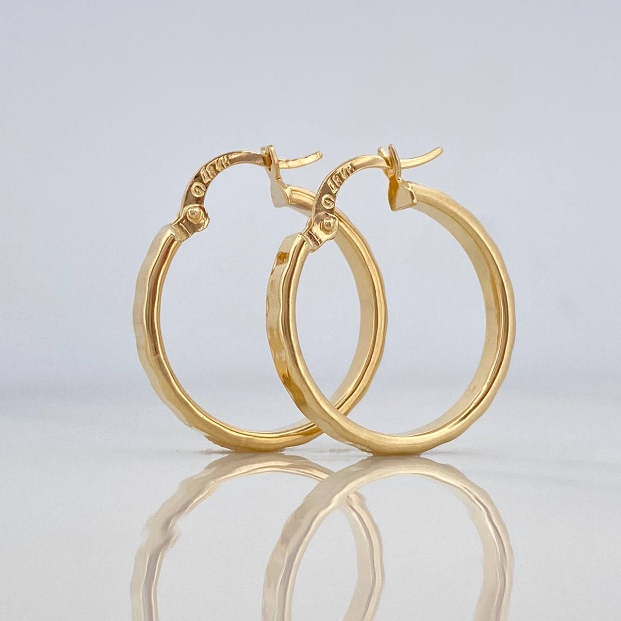 Candongas Somi 1.75 g / 2.2 cm Oro Amarillo 18K