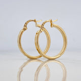Candongas Somi 1.75 g / 2.2 cm Oro Amarillo 18K