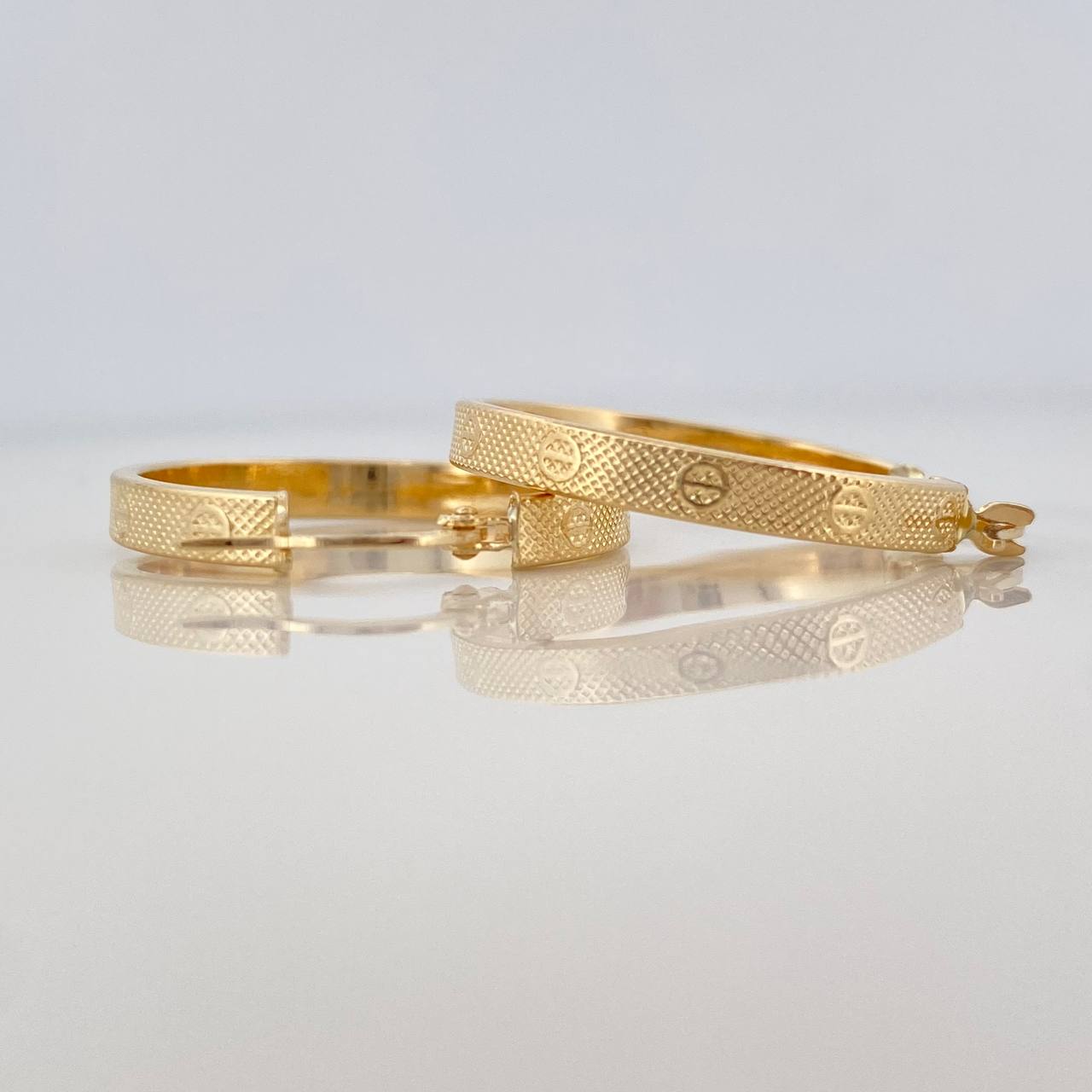 Candongas Tornillo 2.15 g / 2.7 cm Oro Amarillo 18K