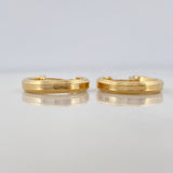 Candongas Winter 1.8 g / 2.2 cm Oro Amarillo 18K