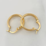 Candongas Winter 1.8 g / 2.2 cm Oro Amarillo 18K