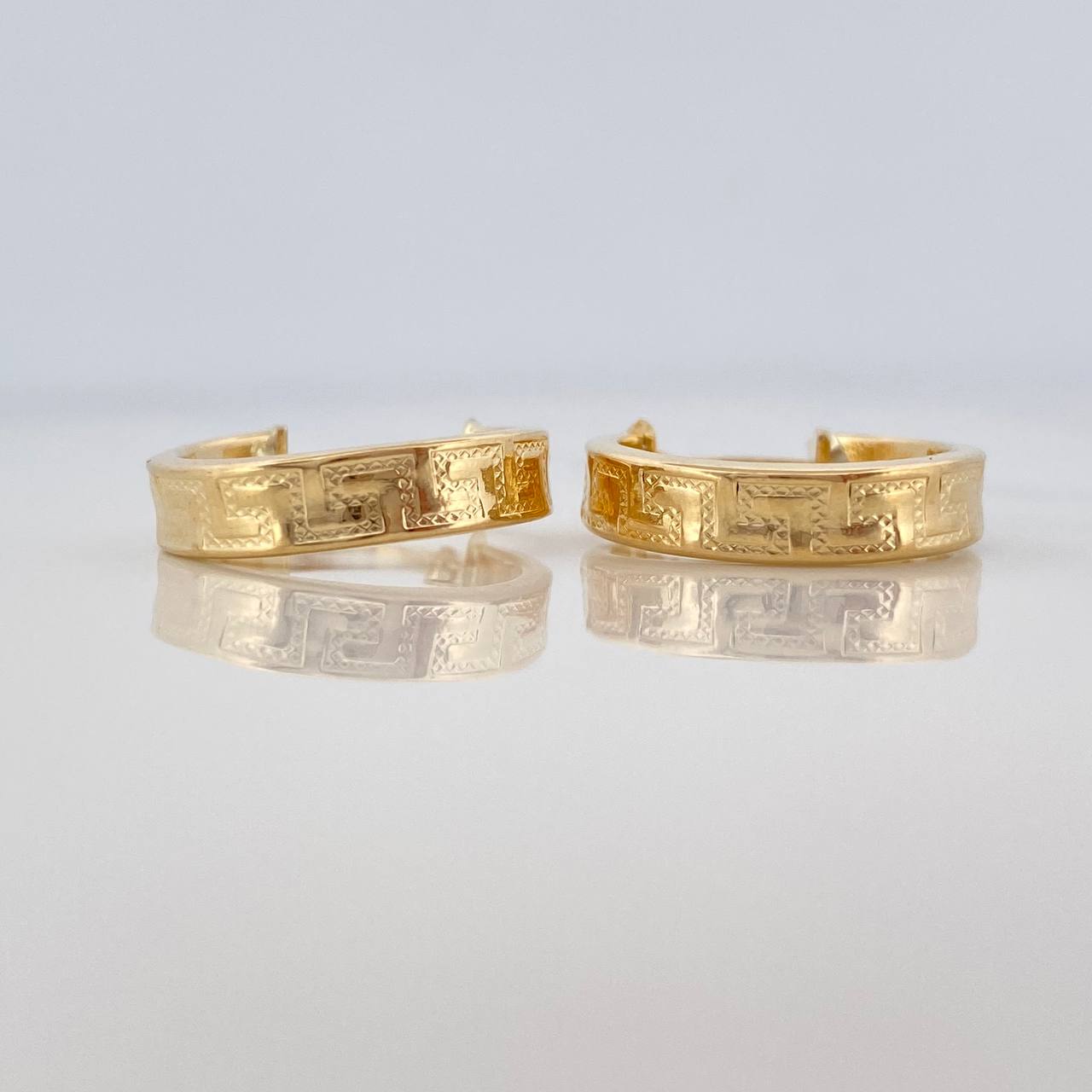 Candongas Tribal 2.3 g / 2 cm Oro Amarillo 18K