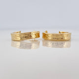 Candongas Tribal 2.3 g / 2 cm Oro Amarillo 18K