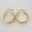 Candongas Tribal 2.3 g / 2 cm Oro Amarillo 18K