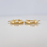 Candongas Jass 1.05 g / 1.5 cm Oro Amarillo 18K