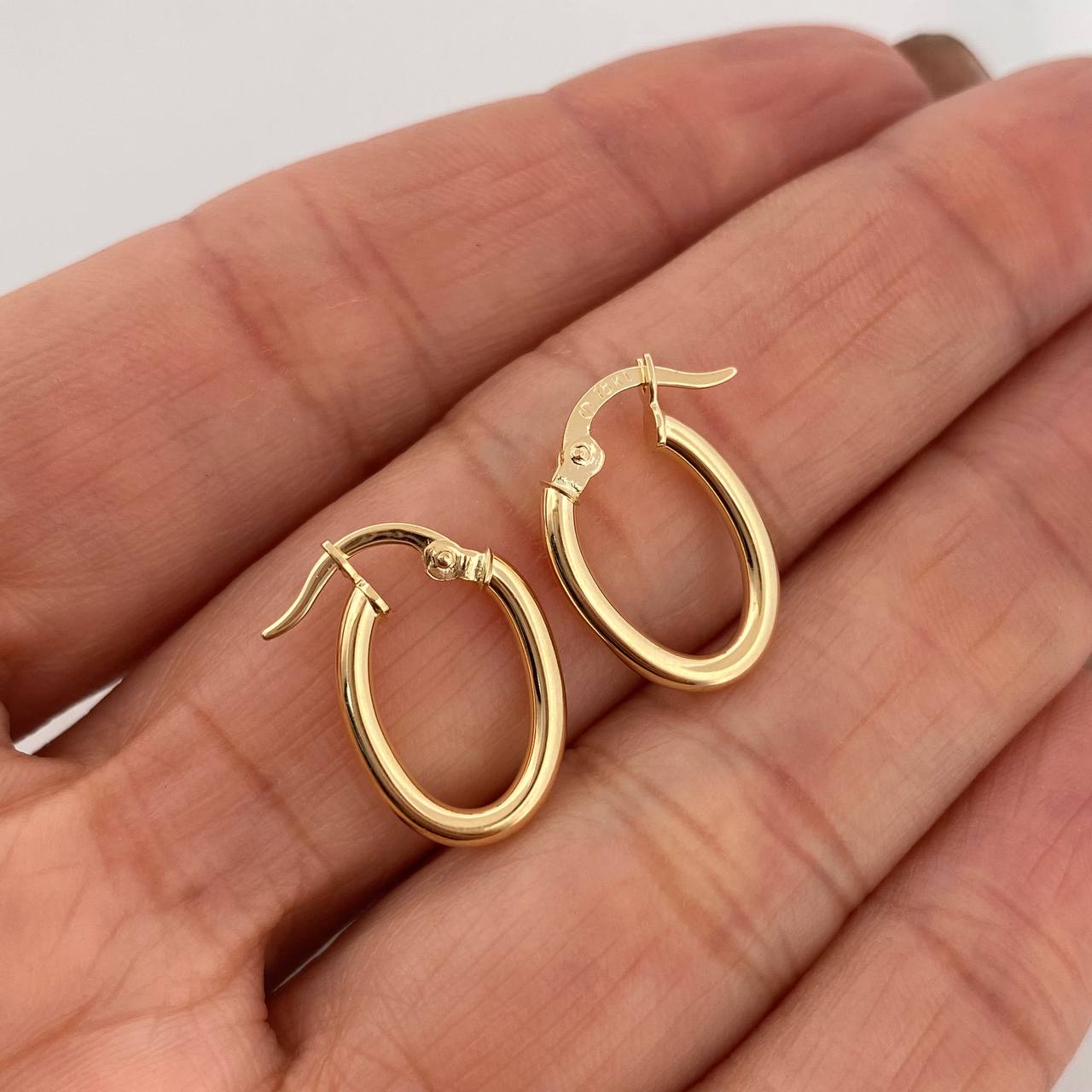 Candongas Jass 1.05 g / 1.5 cm Oro Amarillo 18K