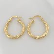 Candongas Jiah 1.9 g / 2.3 cm Oro Amarillo 18K