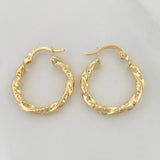 Candongas Jiah 1.85 g / 2.2 cm Oro Amarillo 18K