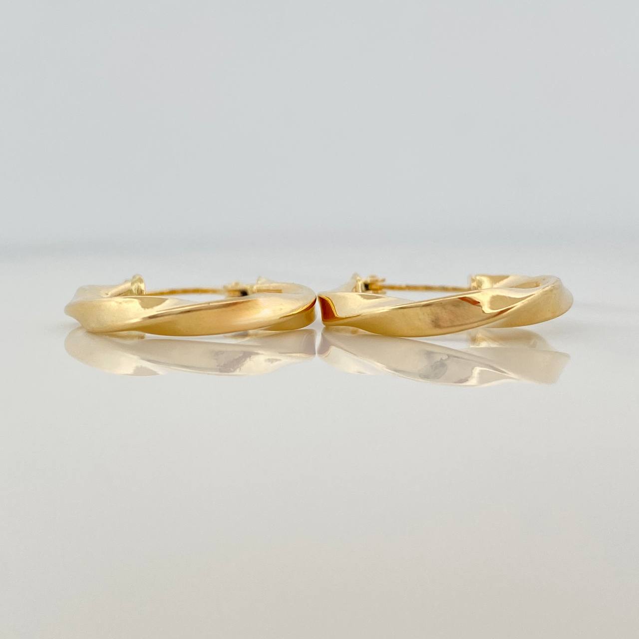 Candongas Kari 1.75 g / 2.2 cm Oro Amarillo 18K