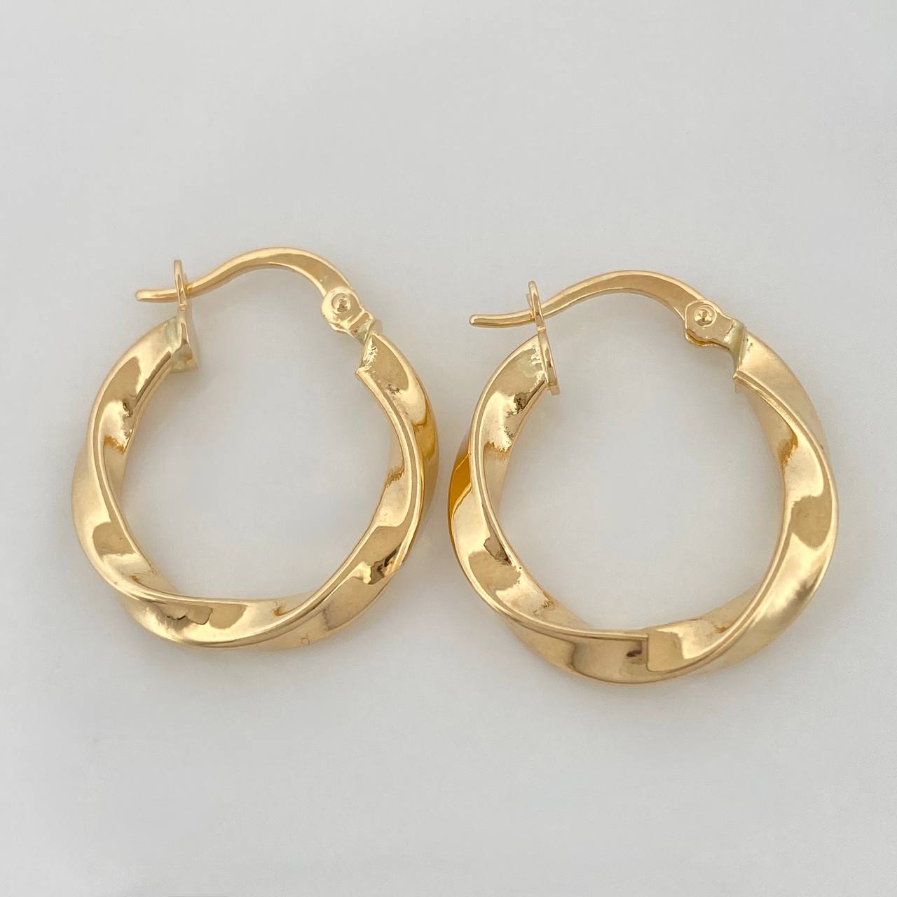 Candongas Kari 1.75 g / 2.2 cm Oro Amarillo 18K