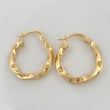 Candongas Kari 1.75 g / 2.2 cm Oro Amarillo 18K