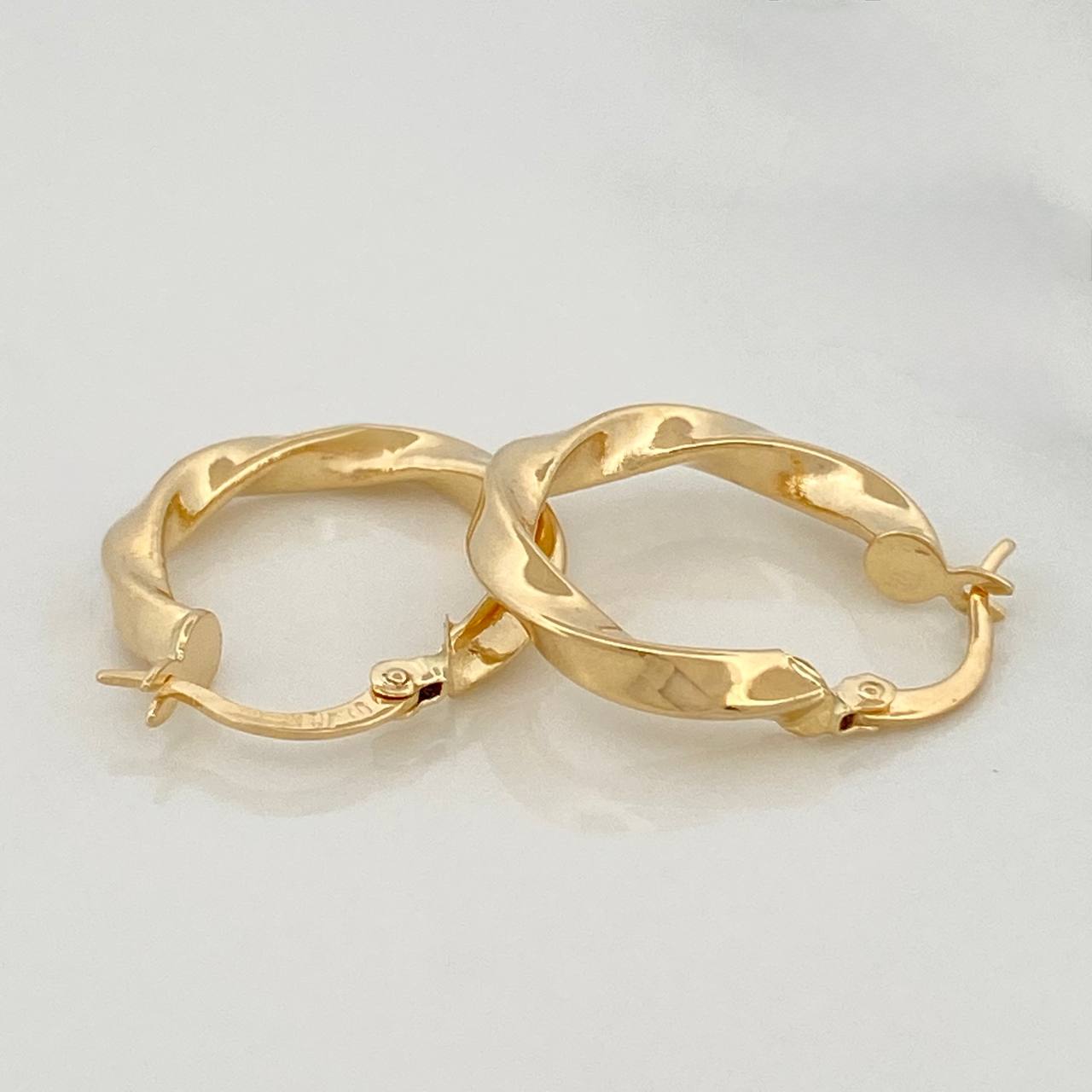 Candongas Kari 1.75 g / 2.2 cm Oro Amarillo 18K