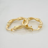 Candongas Bella 1.9 g / 2.4 cm Oro Amarillo 18K