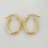 Candongas Juli Ovaladas 1.1 g / 1.7 cm Oro Amarillo 18K