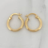 Candongas Cyrene 1 g / 1.7 cm Oro Amarillo 18K