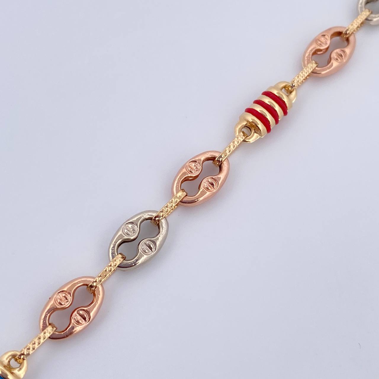 Pulso Rustico Tornillo 5.8gr / 21cm / Oro 18K $