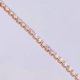Pulso Tenis Diamantes 1,89 Qts 2.35 g / 18 cm / 1.9 mm Oro Amarillo 18K