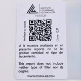 Dije Mapa De Colombia Esmeralda 11Pts 0.75 g / 2.1 cm Oro Amarillo 18K
