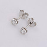 Topos Cetro Diamante 14Pts 1.15 g / 4.3 mm Oro Blanco 18K