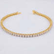 Pulso Tenis Diamantes 3,79 Qts 11.05 g / 18.1 cm / 2.6 mm Oro Amarillo 18K