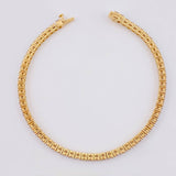 Pulso Tenis Diamantes 3,79 Qts 11.05 g / 18.1 cm / 2.6 mm Oro Amarillo 18K