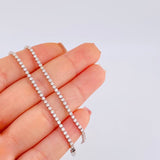 Pulso Tenis Diamantes 2,08 Qts 2.4 g / 18.1 cm / 1.9 mm Oro Blanco 18K