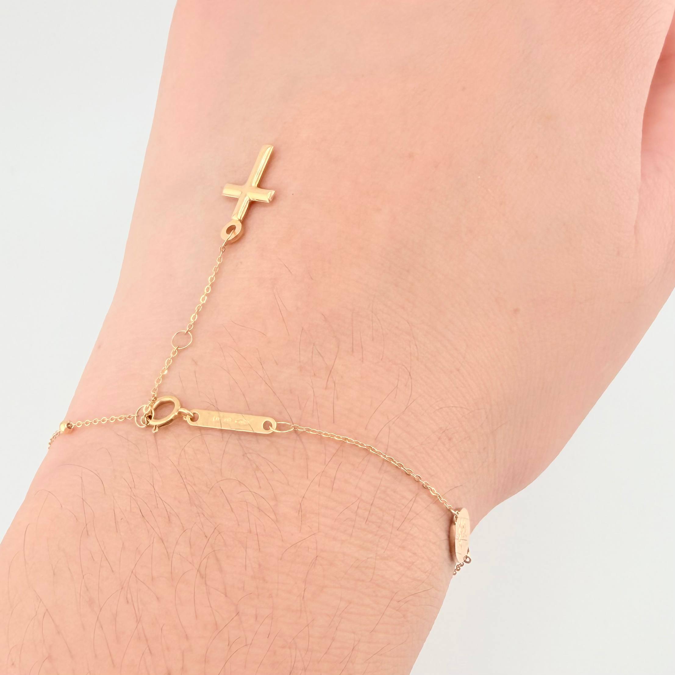 Pulso Denario 1.4gr / 22.5cm / 1.8mm Oro Amarillo +4 18K ©